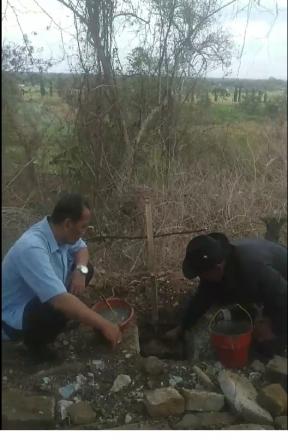 Peletakan Batu Pertama Pembangunan Anak Tangga Makam Kyai Grubug di Gunungan Krapyak Wetan