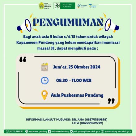 Imunisasi JE