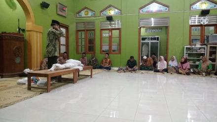 Pelatihan Rukti Jenazah Pedukuhan Semampir.
