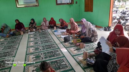 Pertemuan Kader Posyandu Bulan Februari di Mushola An Nur 