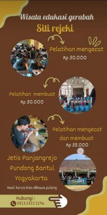 Promo Wisata Edukasi Gerabah Belajar sambil bermain