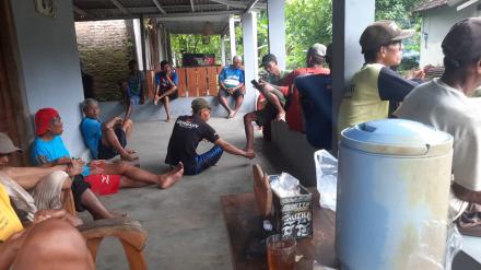 Kerjabakti persiapan ruwahan di dusun krapyak wetan