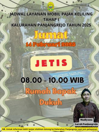Jadwal Layanan Jemput Bola Pembayaran PBB Hari ke Empat