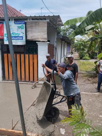 Kegiatan Padat Karya Padukuhan Krapyak Kulon