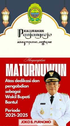 Selamat Purna Tugas Bp Joko Purnomo