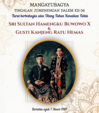Kenaikan Tahta Sri Sultan HB X