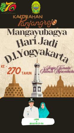 Selamat Hari Jadi Ke-270 DIY