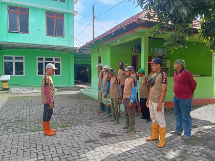  Kerja Bakti Linmas Kalurahan Panjangrejo 