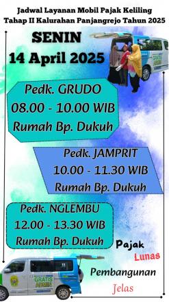 Pembayaran pajak keliling 