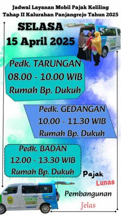 jadwal Pajak Keliling