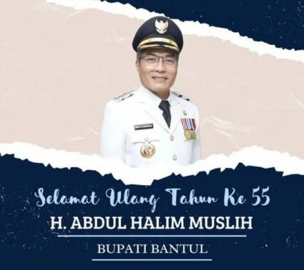  Selamat Ulang Tahun Bapak Bupati Bantul 