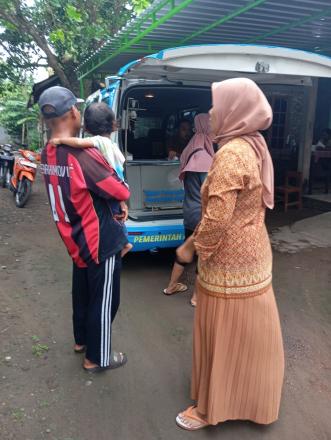 Pembayaran pajak keliling Dusun Krapyak Kulon