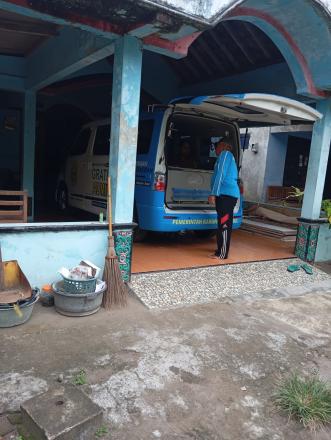 Pembayaran pajak keliling Dusun Krapyak Wetan