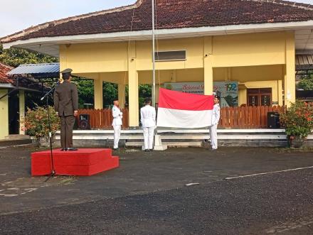 Pemerintah Kalurahan Panjangrejo hadir mengikuti Upacara Hari Lahir Pancasila di Kapanewon Pundong