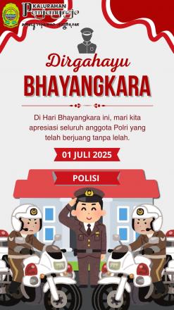 Dirgahayu Bhayangkara ke- 79