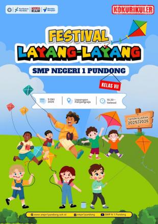 Festival Layang-layang SMP N 1 Pundong di Lapangan Kalurahan Panjangrejo