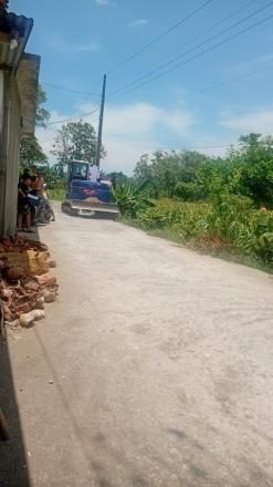 Pembuatan Salurah Air di sebelah Dusun Soronanggan