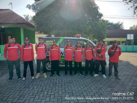 Apel Kesiapsiagaan bencana Tahun 2025 di Lapangan Trirenggo