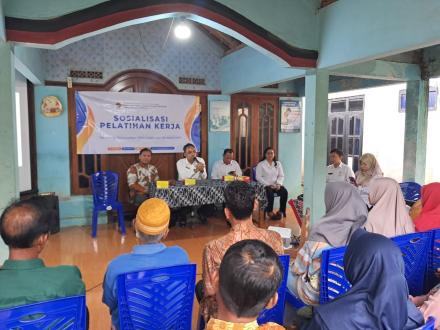 Sosialisasi Pelatihan  Kerja di Krapyak wetan