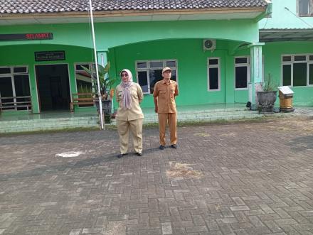 Apel Bersama Pamong Kalurahan Panjangrejo, Perwakilan Bamuskal Panjangrejo Serta Panewu Pundong 