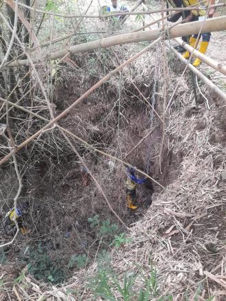 Survey Lokasi Rehab Bangket Talut Tanggul oleh BBWS OPAK di Krapyak wetan