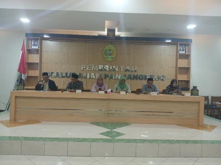 Pembentukan Panitia Pemilihan Lurah Kalurahan Panjangrejo Oleh Bamuskal Panjangrejo