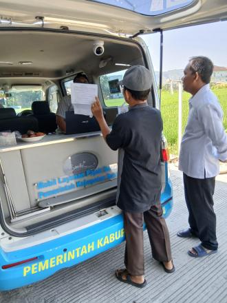 Pelayanan Mobiling Pajak di Dusun Jamprit