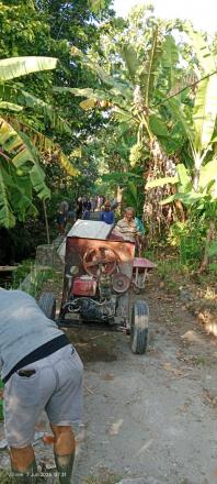 Cor Blok Jalan di Pedukuhan Gedong