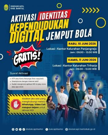 Layanan Aktivasi Identitas Kependudukan Digital (IKD)