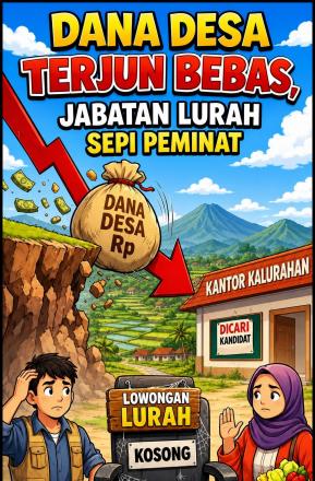 Dana Desa Terjun Bebas
