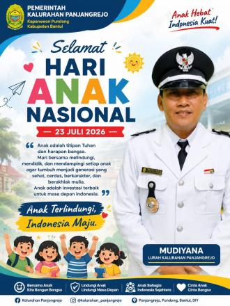 Selamat Hari Anak Nasional 2026
