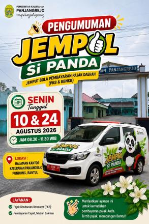 Jepol si Panda di Kalurahan Panjangrejo