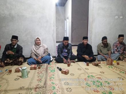  Pertemuan Rutin Kelompok Tani Dwi Sri Tani Dusun Gedong