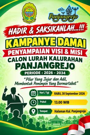 Visi dan Misi Para Calon Lurah Kalurahan Panjangrejo